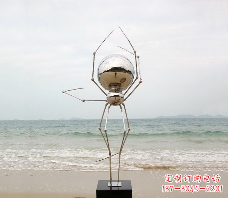 佛山不锈钢的蜘蛛侠雕塑