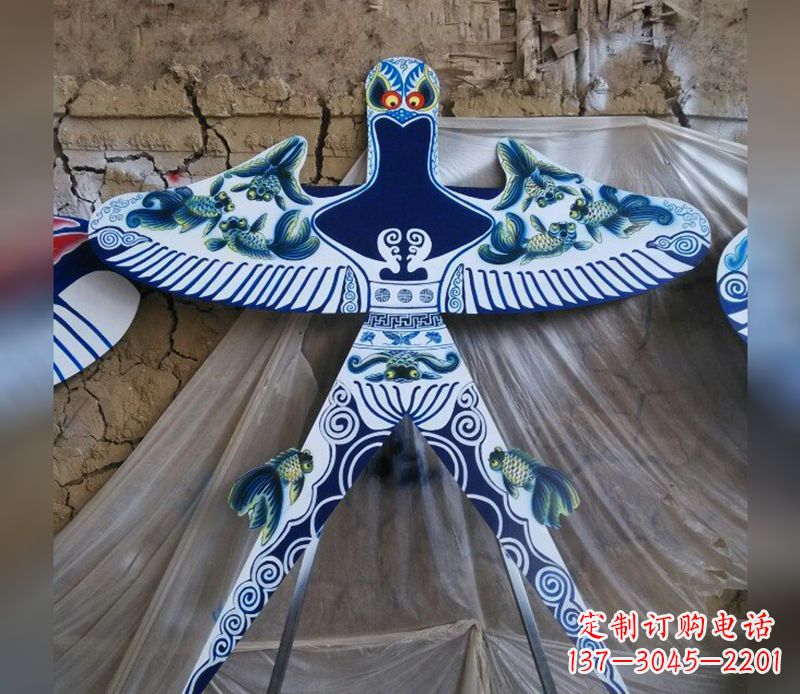 佛山不锈钢蜘蛛侠风筝雕塑的象征