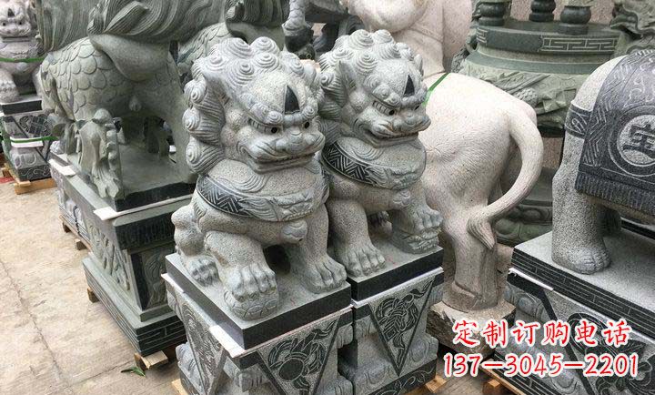 佛山瑞士狮子门口雕塑