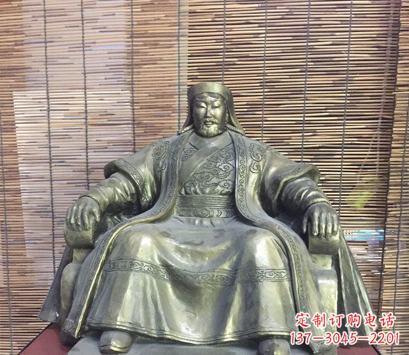 佛山成吉思汗神话中的雕像