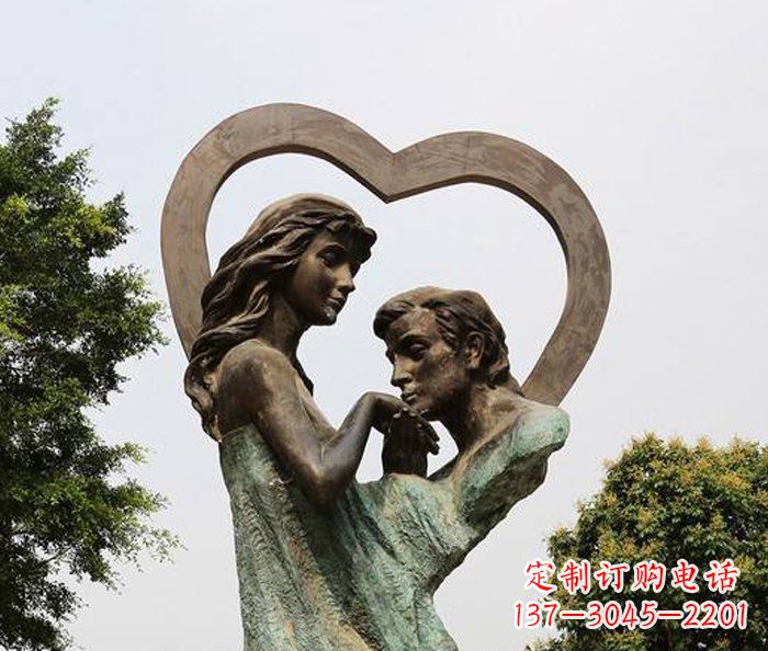 佛山浪漫爱情,永恒铜雕