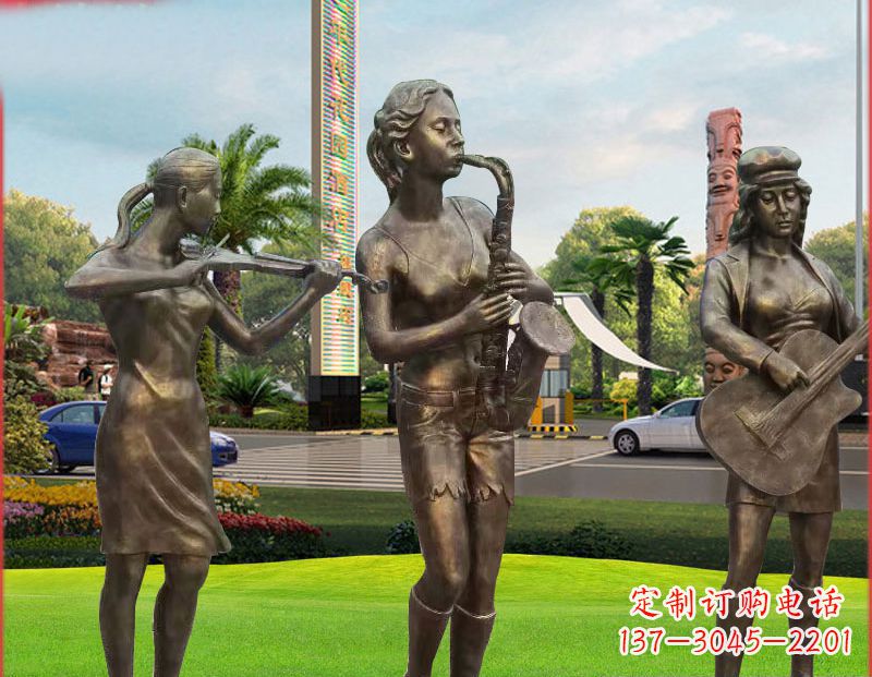 佛山萨克斯雕塑艺术与历史的结晶