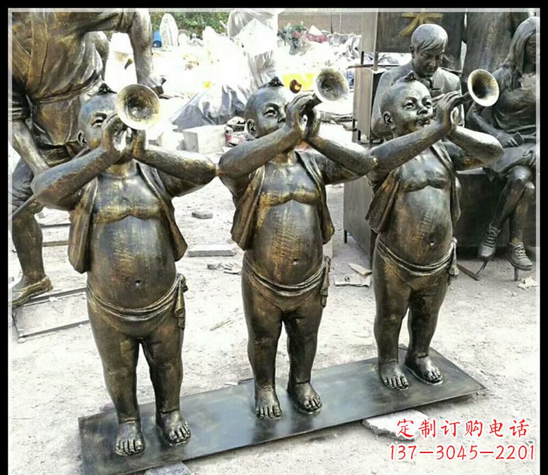 佛山儿童雕塑弘扬传统文化