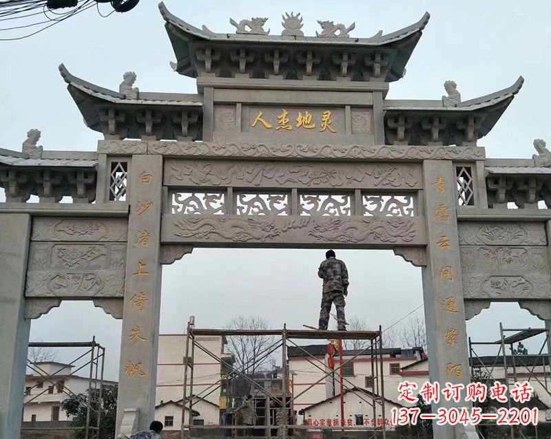 佛山牌坊雕塑