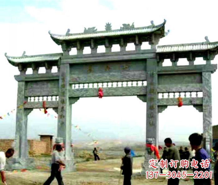 佛山该牌坊雕塑