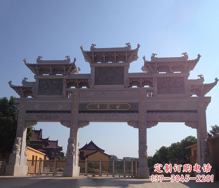 佛山牌坊雕塑——传承民间艺术的精髓