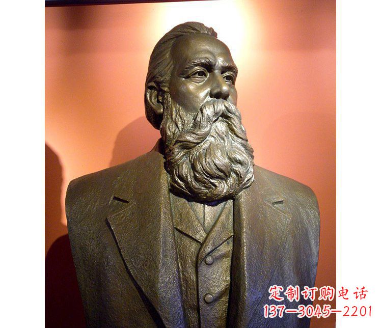 佛山达尔文校园人物铜雕塑
