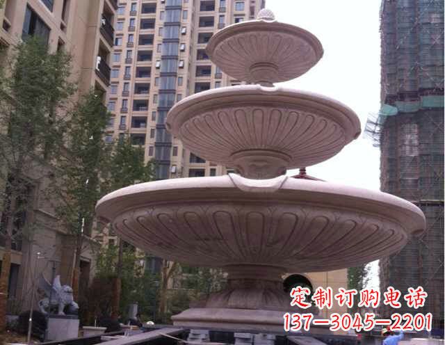 佛山大理石大型喷泉石雕宏伟精美的艺术之作