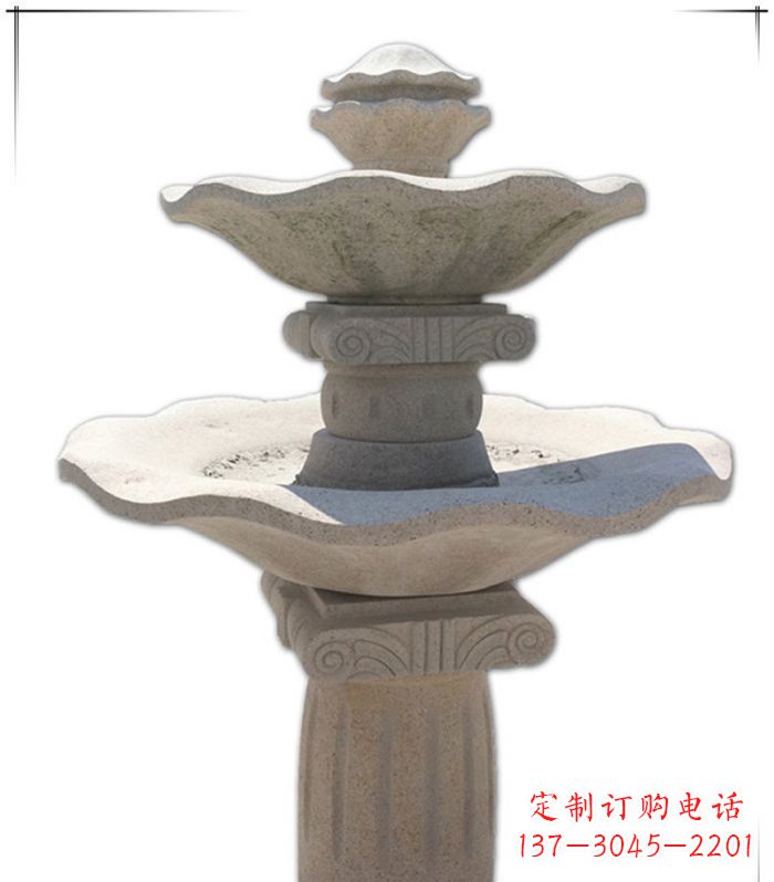 佛山大理石多层喷泉石雕精美绝伦的艺术形式
