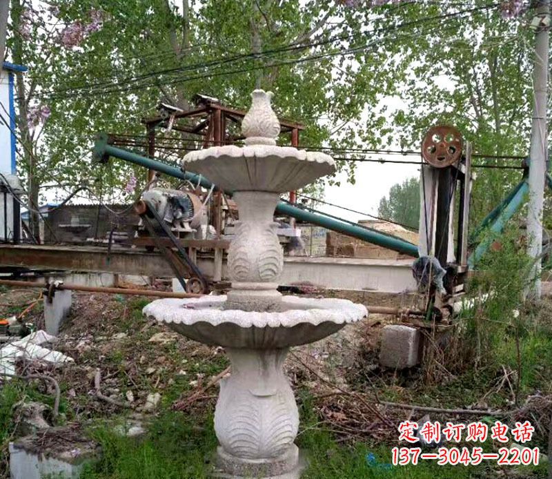 佛山大理石多层喷泉石雕雕塑艺术的精美之作