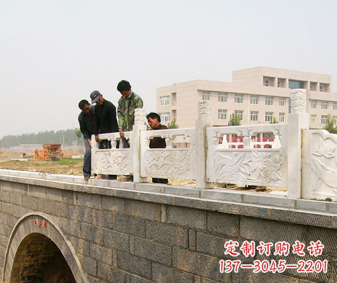 佛山大理石拱桥石雕栏板