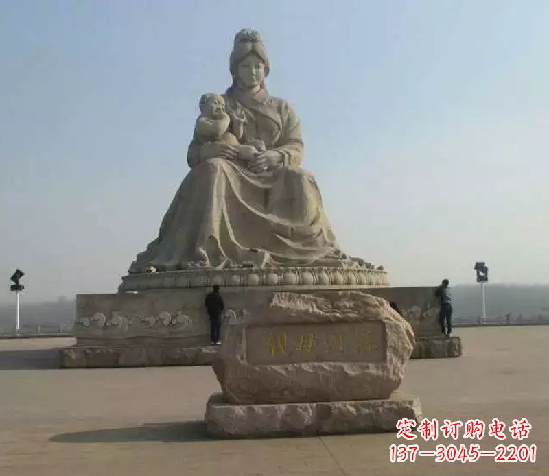 佛山大理石母亲精美雕塑