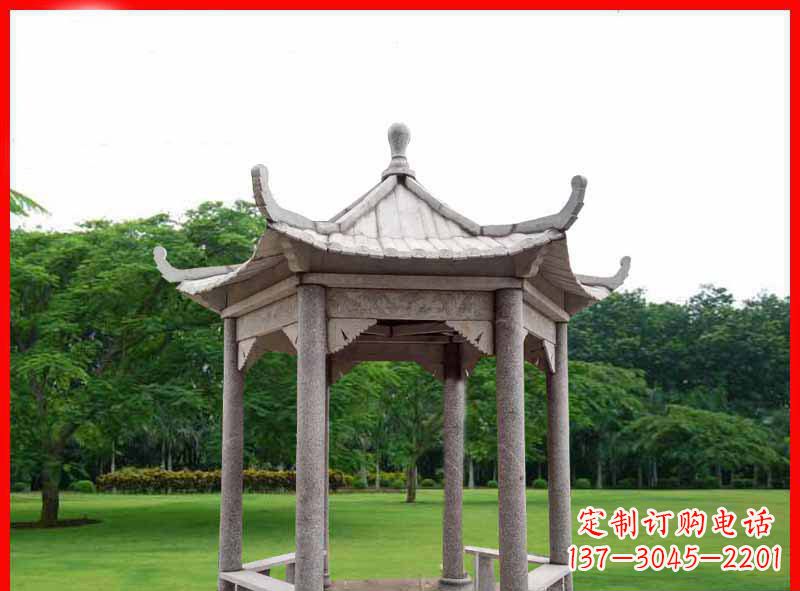 佛山精致大理石凉亭雕塑