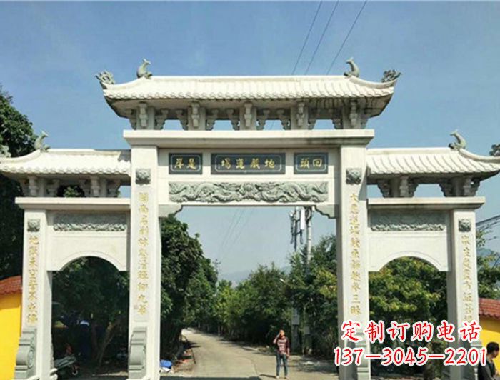 佛山大理石牌坊雕塑