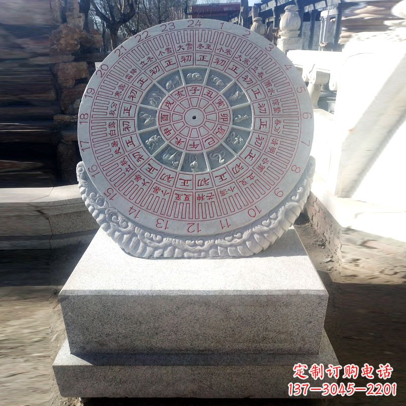 佛山精美大理石日晷雕塑