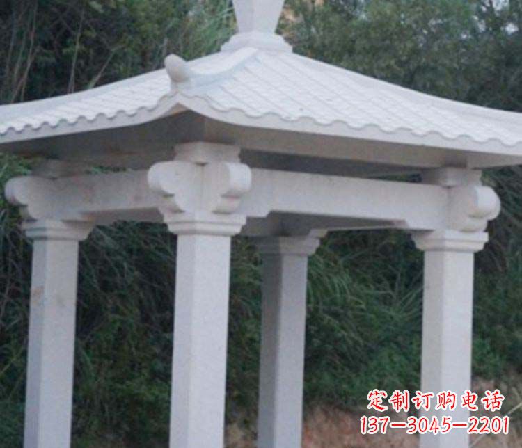 佛山大理石凉亭雕塑
