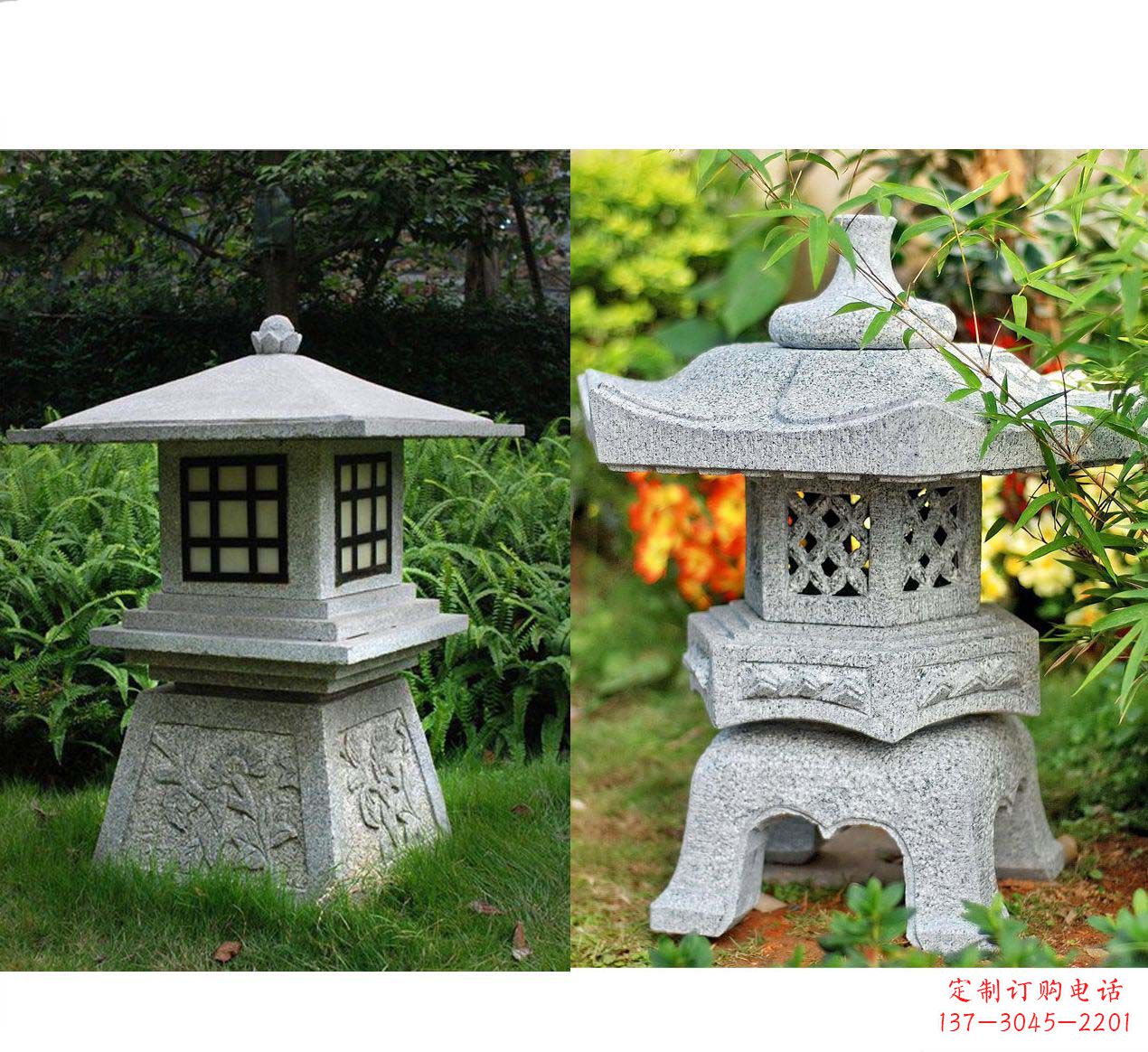 佛山精美大理石石灯雕塑