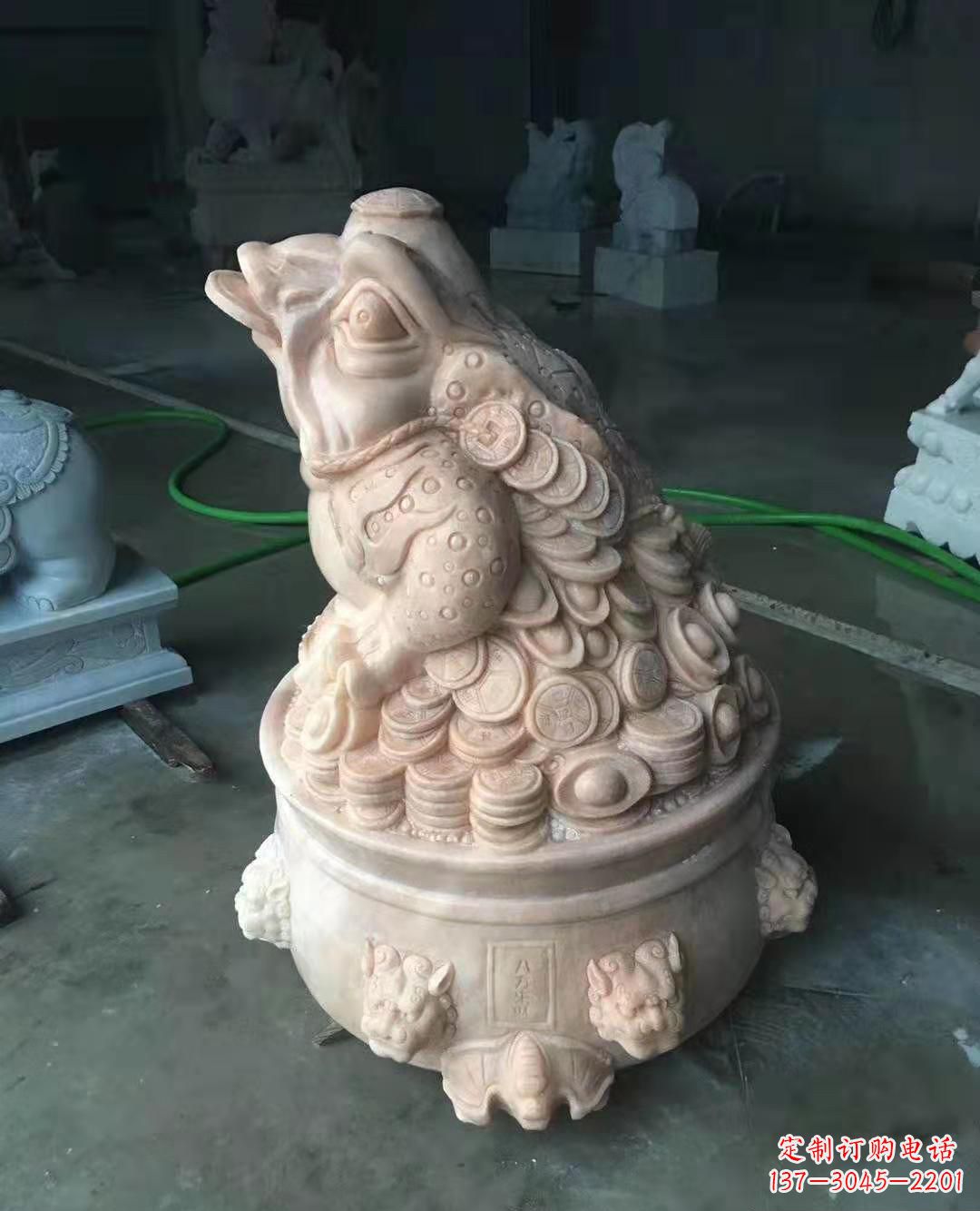 佛山精致石雕动物雕塑