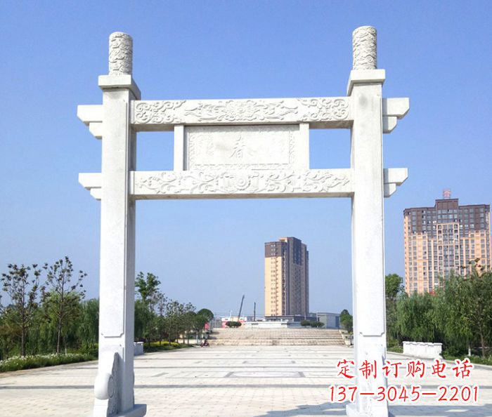 佛山单门景区石牌楼