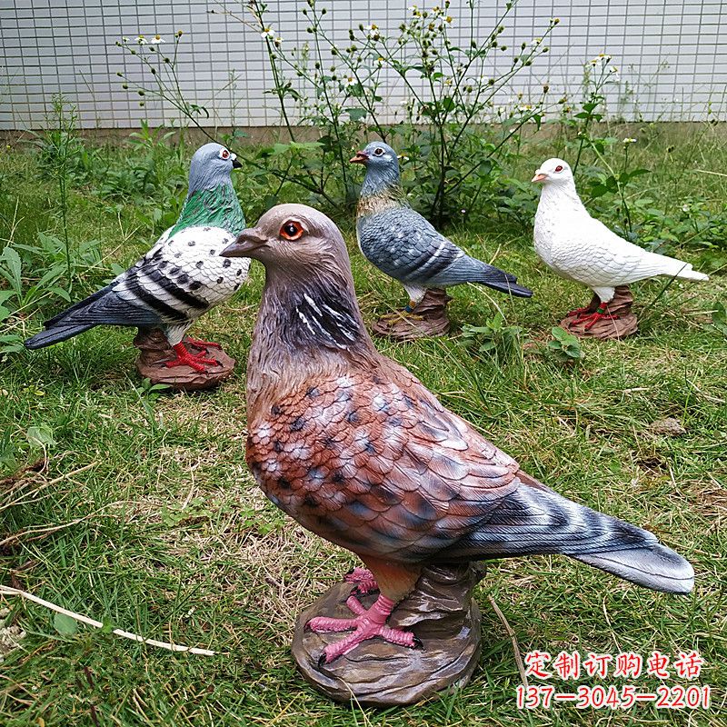 佛山纪念和平鸽雕塑