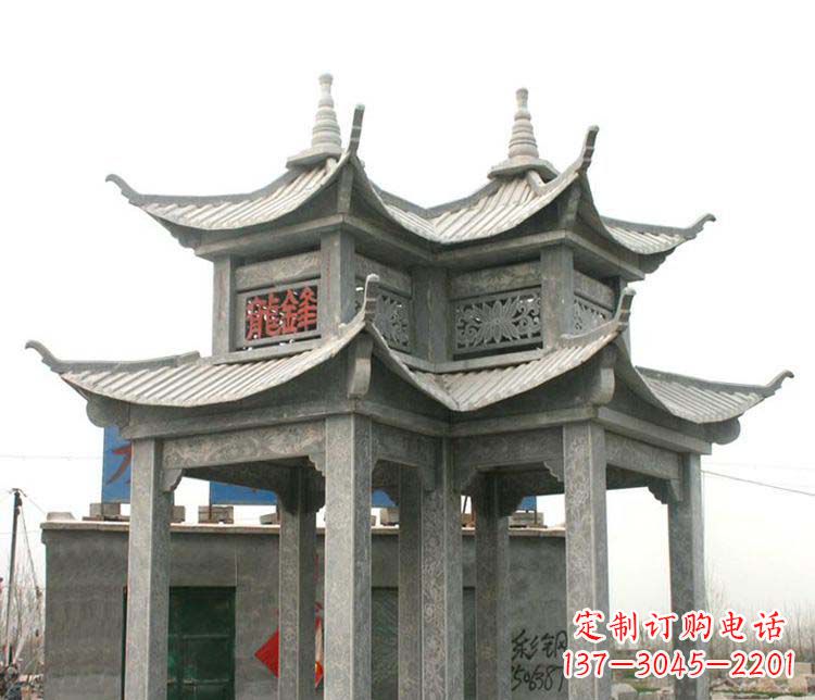 佛山仿古凉亭石雕艺术品