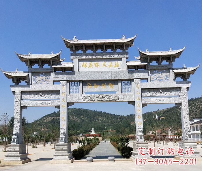 佛山特色牌坊石雕