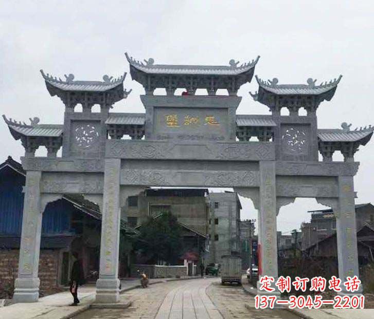 佛山精美牌坊石雕