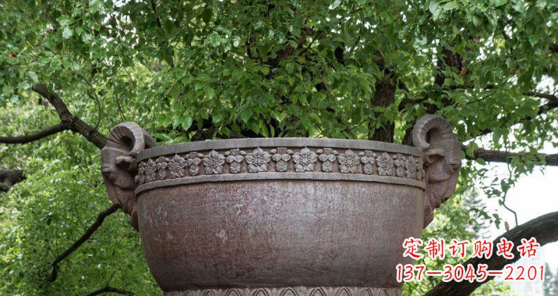 佛山仿古水缸铜雕 