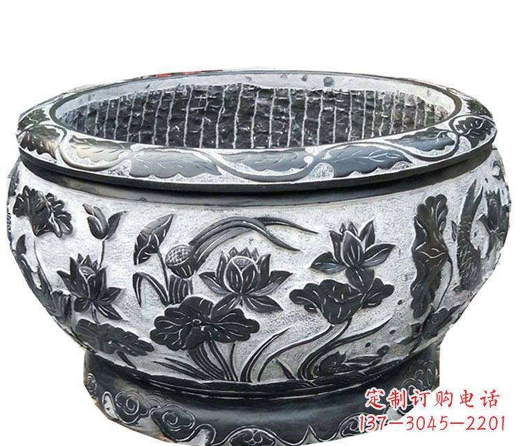 佛山传承古典,精致仿古庭院花盆雕塑
