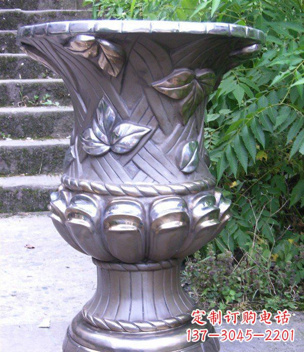 佛山玻璃钢花盆雕塑