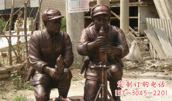 佛山英勇勇士铜雕