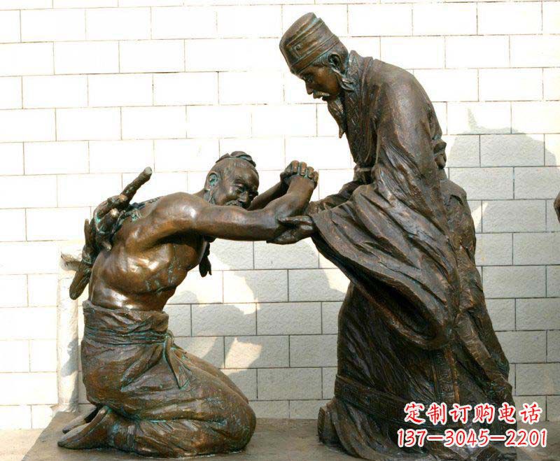 佛山中领雕塑——传承古代文化的名人铜雕