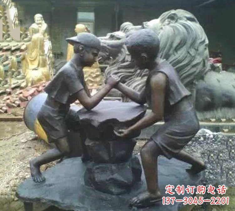 佛山非凡童趣,精致儿童铜雕