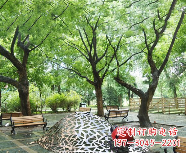 佛山悠久活力-不锈钢瓢虫雕塑