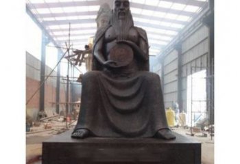 佛山伏羲铜雕塑，精雕细琢的精美艺术品
