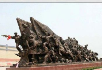 佛山纪念革命战士铜雕