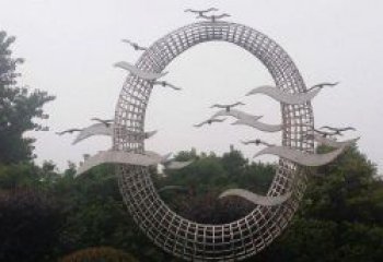 佛山抒情海鸥雕塑