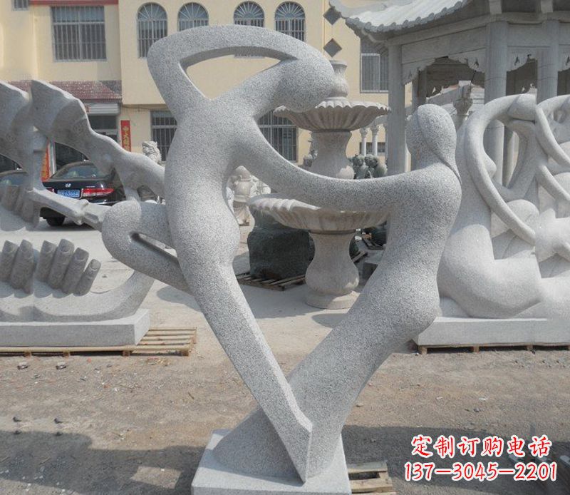佛山中领雕塑独具匠心的“浪漫幸福·情侣小品雕塑”