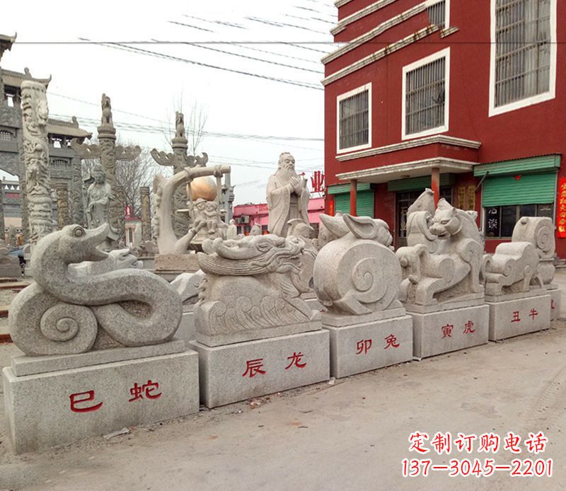 佛山产品名称公园动物大理石雕塑