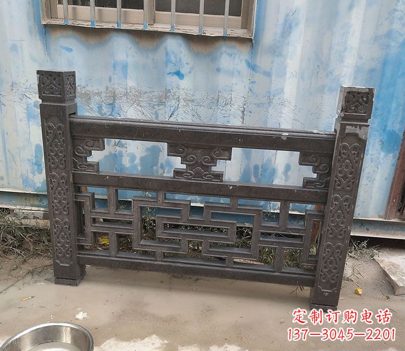 佛山集乐馆大理石栏板雕塑