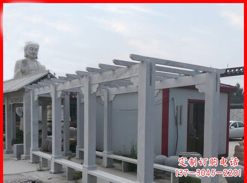 佛山 专业定制公园大理石石雕长廊