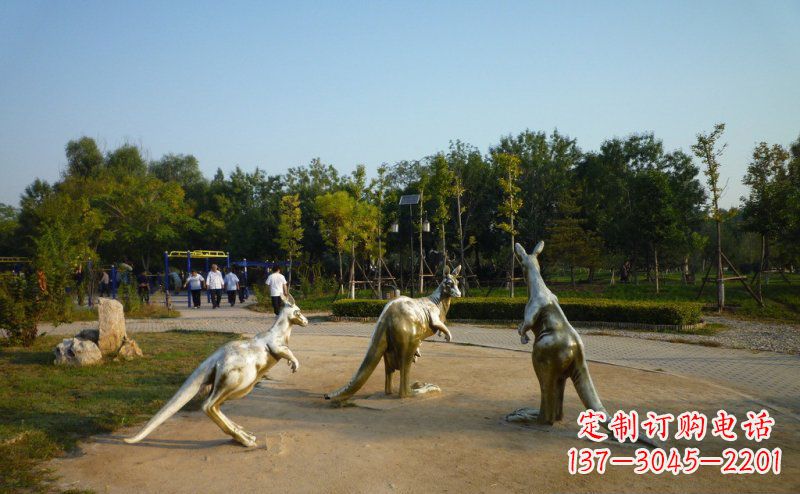 佛山高质量袋鼠铜雕