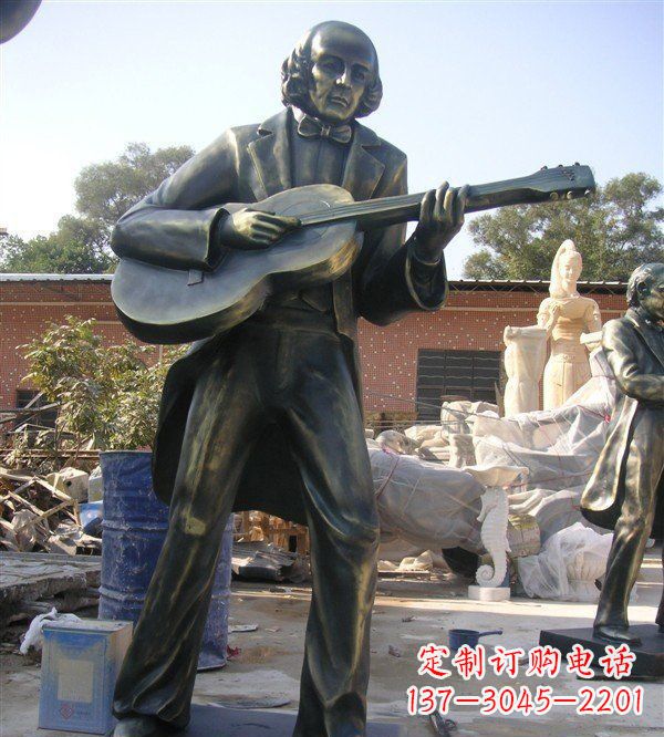 佛山高端精致吉他雕塑