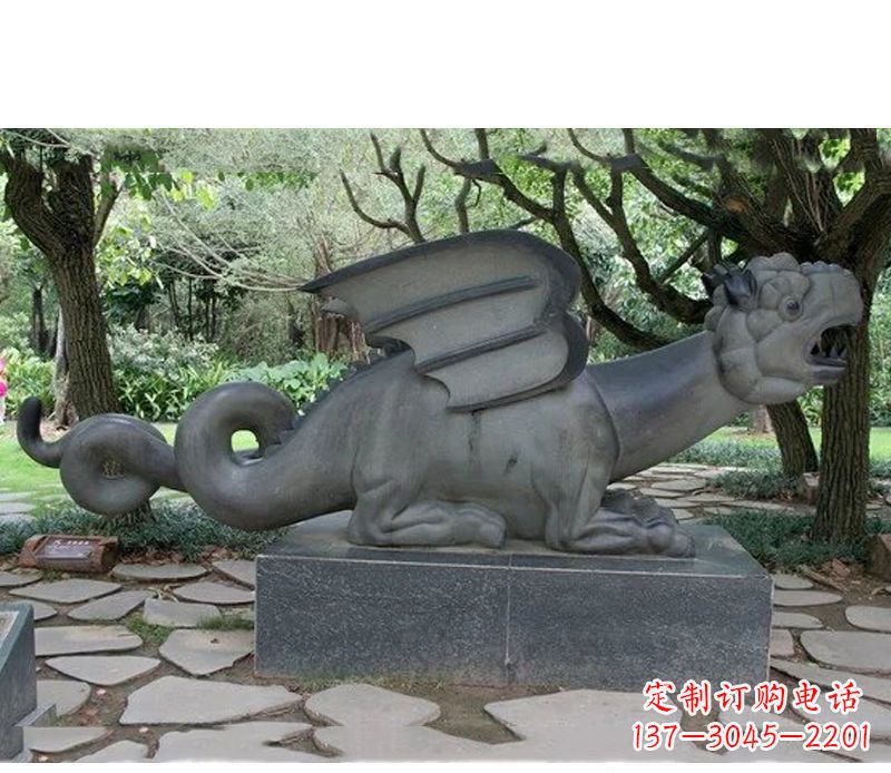 佛山领雕塑 - 公园级恐龙石雕