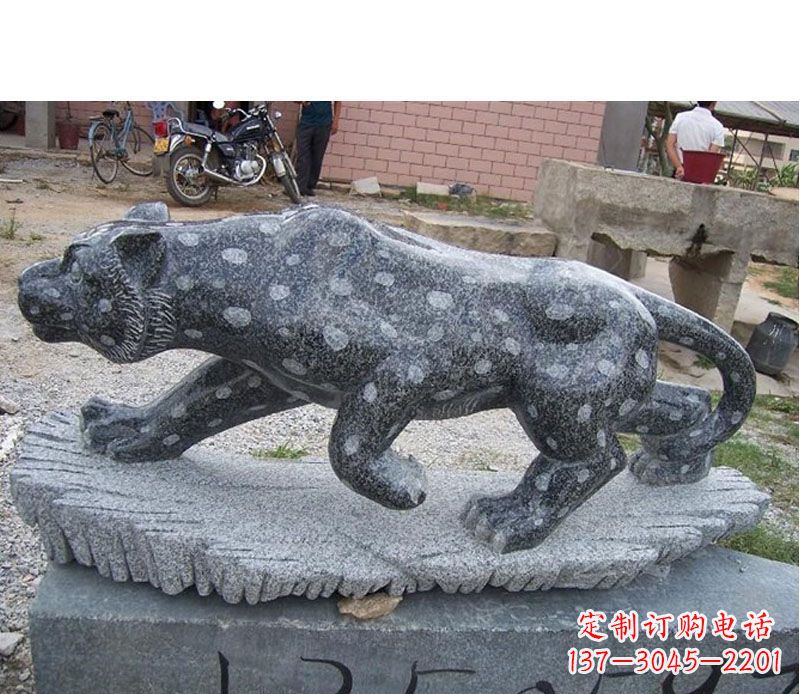佛山华美动物猎豹石雕