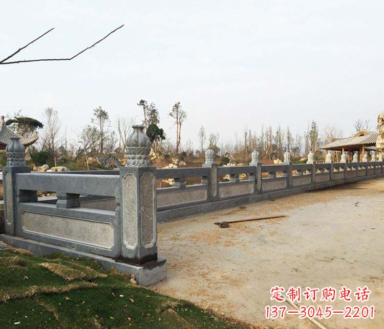 佛山公园仿古石栏板景观石雕