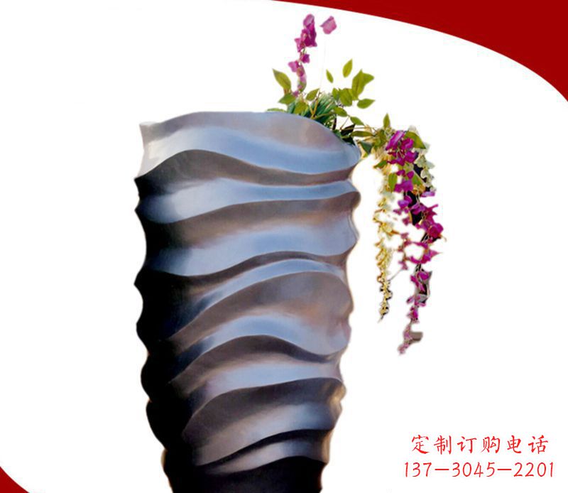 佛山领雕塑花盆景观雕塑