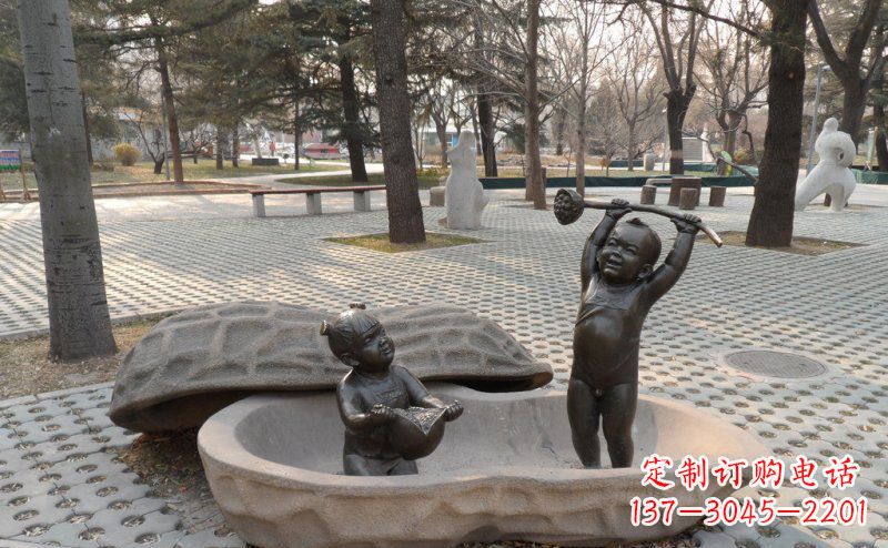 佛山花生娃娃艺术雕塑