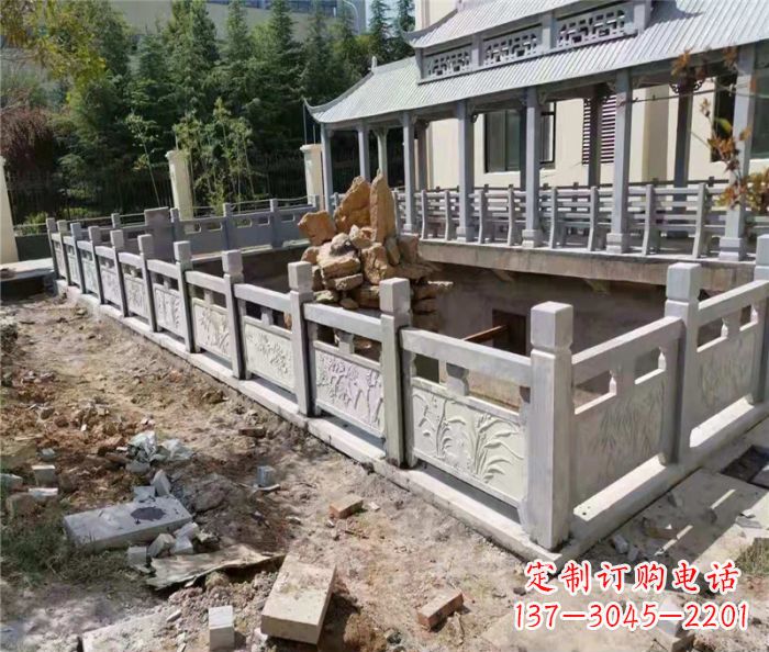 佛山精美大理石浮雕栏板,享受雕塑之美