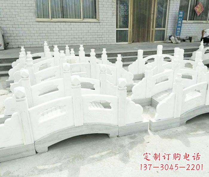 佛山专业定制大理石拱桥雕塑